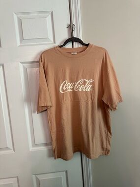 100% cotton double sided Coca-Cola Tee